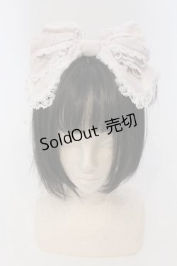 画像1: BABY,THE STARS SHINE BRIGHT / シズクレースのロコココモノ柄カチューシャ  ラベンダー O-25-04-10-096-BA-AC-IG-OS