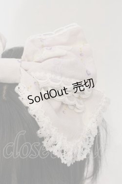 画像2: BABY,THE STARS SHINE BRIGHT / シズクレースのロコココモノ柄カチューシャ  ラベンダー O-25-04-10-096-BA-AC-IG-OS