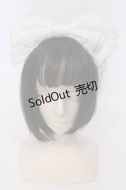 画像1: BABY,THE STARS SHINE BRIGHT / レースカチューシャ  シロ O-25-04-10-097-BA-AC-IG-OS