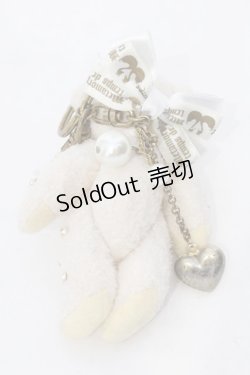 画像3: metamorphose / キラクマキーホルダー  オフシロ O-25-04-10-101-ME-ZA-IG-OS