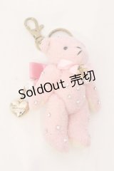 metamorphose / キラクマキーホルダー  ピンク O-25-04-10-102-ME-ZA-IG-OS