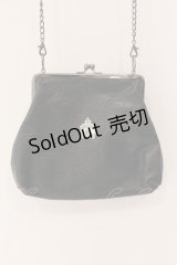 MIHO MATSUDA / がま口ポシェット  ブラック O-25-04-10-104-GO-BG-IG-OS