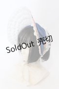 BAROQUE / Secret garden フラワーボンネット  ブルー O-25-04-10-107-EL-AC-IG-OS