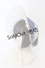 BAROQUE / Secret garden フラワーボンネット  ブルー O-25-04-10-107-EL-AC-IG-OS