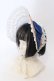 画像1: BAROQUE / Secret garden フラワーボンネット  ブルー O-25-04-10-107-EL-AC-IG-OS (1)