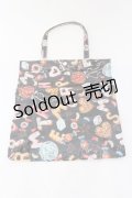 metamorphose / オリジナルビスケット柄Bag  クロ O-25-04-10-115-ME-BG-OW-OS