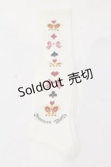 Innocent World / フレデリックパーティハイソックス  キナリ O-25-04-10-117-IW-ZA-OW-OS