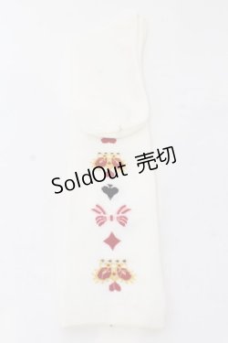 画像2: Innocent World / フレデリックパーティハイソックス  キナリ O-25-04-10-117-IW-ZA-OW-OS