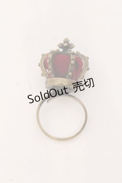画像1: Innocent World / 別珍クラウンリング  アンティークゴールド O-25-04-10-118-IW-AC-OW-OS
