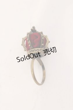 画像2: Innocent World / 別珍クラウンリング  アンティークゴールド O-25-04-10-118-IW-AC-OW-OS