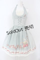 Innocent World / アンネッテジャンパースカート  ミント O-25-04-10-014-IW-OP-IG-OS