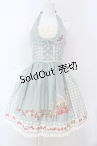 Innocent World / アンネッテジャンパースカート  ミント O-25-04-10-014-IW-OP-IG-OS