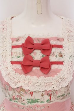 画像2: BABY,THE STARS SHINE BRIGHT / ハロウィンアリス総柄ジャンパースカート  ピンク O-25-04-10-016-BA-OP-IG-OS