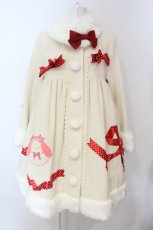 画像1: 【SALE】BABY,THE STARS SHINE BRIGHT / うさくみゃちゃんのおでかけコート  オフシロ O-25-04-10-018-BA-CO-IG-ZTC066 (1)