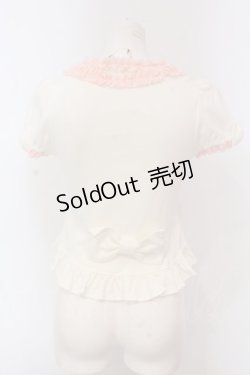 画像4: Angelic Pretty / リボントッピングカットカーディガン  オフシロ×ピンク O-25-04-10-020-AP-TO-IG-OS