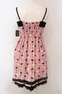 画像3: PEACE NOW / スタードットキャミワンピース M ピンク×ブラック O-25-04-10-024-PU-OP-IG-OS