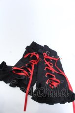 画像1: Grrr the Lipper / 魔界学園レッグウォー魔ァ  ブラック×レッド O-25-04-11-045-PU-ZA-OW-ZY (1)