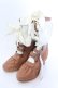 画像1: axes femme / ナポレオンミドルブーツ M 淡ピンク O-25-04-11-052-AX-SH-IG-ZT286 (1)