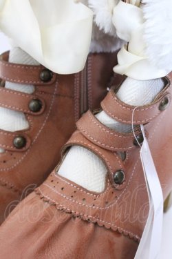 画像2: axes femme / ナポレオンミドルブーツ M 淡ピンク O-25-04-11-052-AX-SH-IG-ZT286