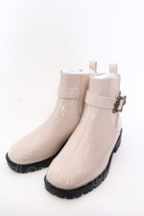 axes femme / サイドゴアベルトレインブーツ S ピンク O-25-04-11-058-AX-SH-OW-ZT273