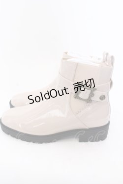 画像2: axes femme / サイドゴアベルトレインブーツ S ピンク O-25-04-11-058-AX-SH-OW-ZT273