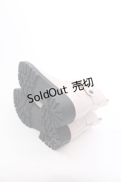 画像7: axes femme / サイドゴアベルトレインブーツ S ピンク O-25-04-11-058-AX-SH-OW-ZT273