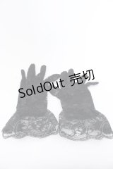 MARBLE / ショートグローブ  ブラック O-25-04-11-059-GO-ZA-OW-OS