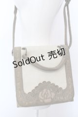 axes femme / スクエアバッグ  ベージュ×ブラウン O-25-04-11-006-AX-BG-IG-ZT286