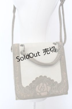 画像1: axes femme / スクエアバッグ  ベージュ×ブラウン O-25-04-11-006-AX-BG-IG-ZT286