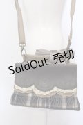 axes femme / スカラップフラップミニポシェット  ブラウン O-25-04-11-007-AX-BG-IG-ZT286