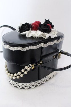 画像4: BABY,THE STARS SHINE BRIGHT / BAGいちごケーキBAG  クロ O-25-04-11-011-BA-BG-OW-OS