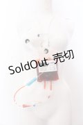 AIKA ELETRONICS / 輸血ネックレス  レッド O-25-04-11-002-PU-AC-OW-OS