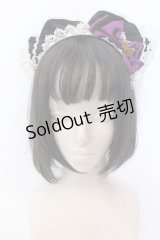 ALICE and the PIRATES / ネコ耳カフェカチューシャ  クロ×パープル O-25-04-11-017-PA-AC-IG-OS