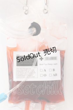 画像2: AIKA ELETRONICS / 輸血ネックレス  レッド O-25-04-11-002-PU-AC-OW-OS