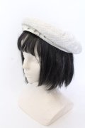 Ank Rouge / ツイード風ベレー帽  オフシロ O-25-04-11-023-CA-AC-IG-OS