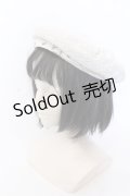 Ank Rouge / ツイード風ベレー帽  オフシロ O-25-04-11-023-CA-AC-IG-OS