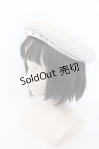 Ank Rouge / ツイード風ベレー帽  オフシロ O-25-04-11-023-CA-AC-IG-OS