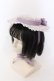 画像1: Kurumi Collaboration / KRMヘッドドレス  ラベンダー O-25-04-11-024-LO-AC-OW-OS (1)