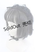 MARBLE / スカラップレースヘッドドレス  ブラック O-25-05-30-1071-GO-ZA-OW-ZT445-F002