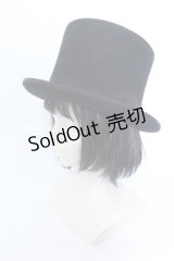 ATELIER BOZ / ディルオスシルクハット  ブラック O-25-04-11-026-EL-AC-IG-OS