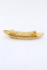 画像2: 【SALE】PINK HOUSE / テディベア＆フラワーバレッタ  ゴールド O-25-05-27-1053-LO-AC-OW-ZT444-F004 (2)