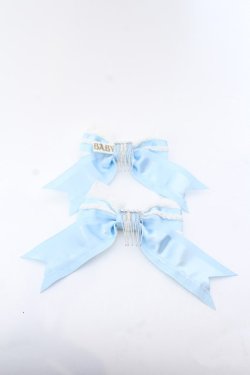 画像2: BABY,THE STARS SHINE BRIGHT / Mariaanaリボンコーム  サックス O-25-04-11-041-BA-AC-OW-OS