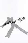 BABY,THE STARS SHINE BRIGHT / グログランリボンピコレースクリップ  クロ O-25-04-11-042-BA-AC-OW-OS
