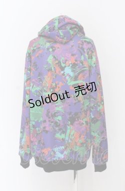 画像2: NieR Clothing / 内側ふわもこパーカー F マルチスプラッシュ O-25-04-13-038-PU-TO-OW-ZT221