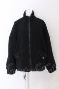 NieR Clothing / ボアジャケット F ブラック O-25-04-13-040-PU-JA-OW-C047