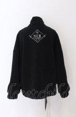 画像3: 【SALE】NieR CLOTHING / ボアジャケット F ブラック O-25-04-13-040-PU-JA-OW-ZTC047 (3)
