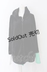 NieR Clothing / ふわもこシエルパーカー F ブラック O-25-04-13-041-PU-TO-OW-OS