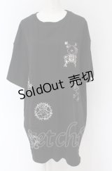 Candy Stripper / FREAK FRIENDS PATCH Tシャツ 2 ブラック O-25-04-13-051-PU-TO-OW-OS