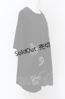 画像2: Candy Stripper / FREAK FRIENDS PATCH Tシャツ 2 ブラック O-25-04-13-051-PU-TO-OW-OS