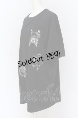 画像3: Candy Stripper / FREAK FRIENDS PATCH Tシャツ 2 ブラック O-25-04-13-051-PU-TO-OW-OS